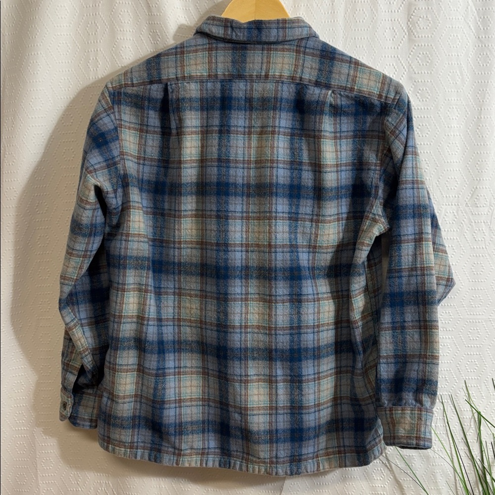 Vtg Pendleton Button Down Shirt Loop Collar 60’s! - image 6